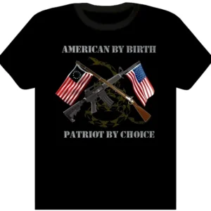 American by Birth short sleeve t-shirt