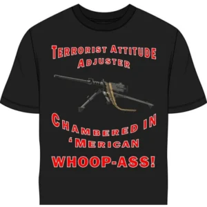 Terrorist  Attitude Adjuster short sleeve t-shirt
