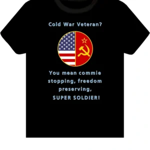 Cold War Vet short sleeve t-shirt
