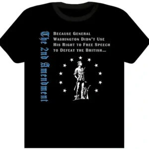 Gen Washington 2nd Amendment short sleeve t-shirt