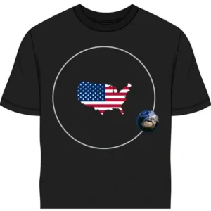 USA vs Earth short Sleeve t-shirt